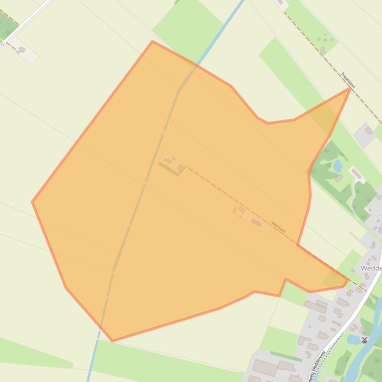 Kaart van postcodegebied 9698PJ.