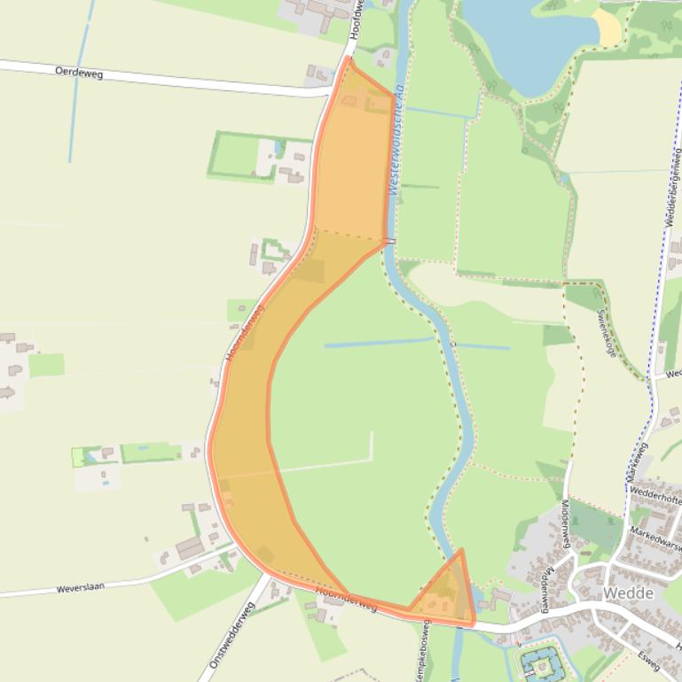 Kaart van postcodegebied 9698PL.