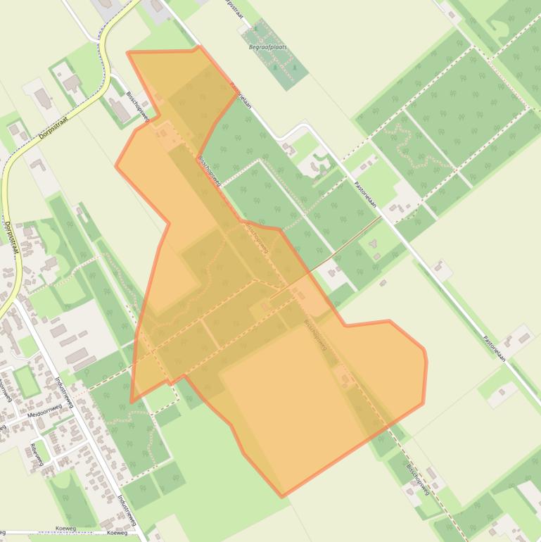 Kaart van postcodegebied 9699PM.