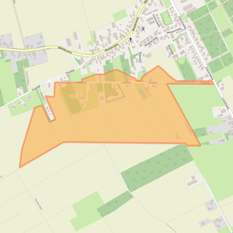 Kaart van postcodegebied 9699SB.