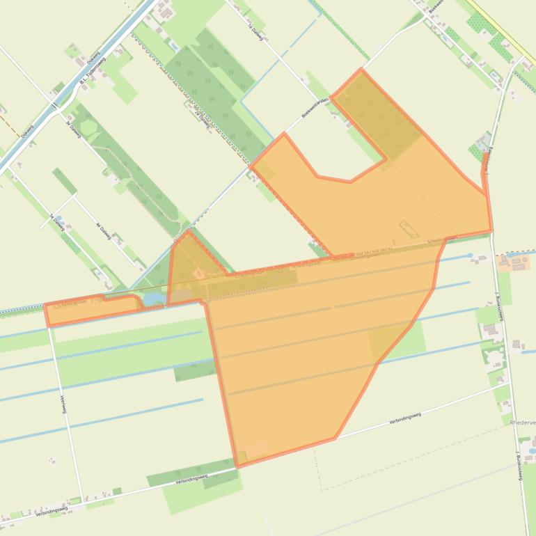 Kaart van postcodegebied 9699TH.