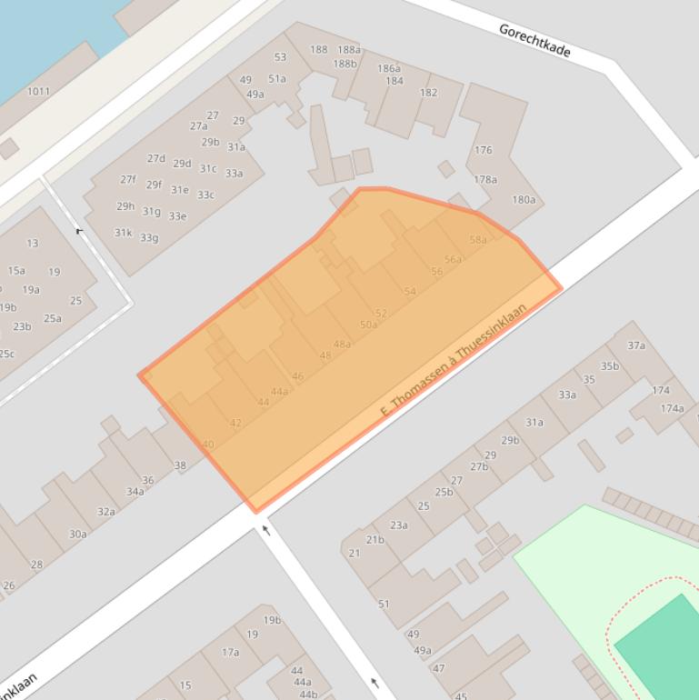 Kaart van postcodegebied 9713JW.