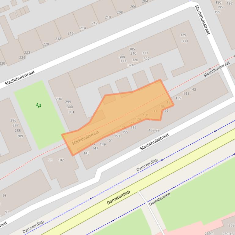 Kaart van postcodegebied 9713MG.