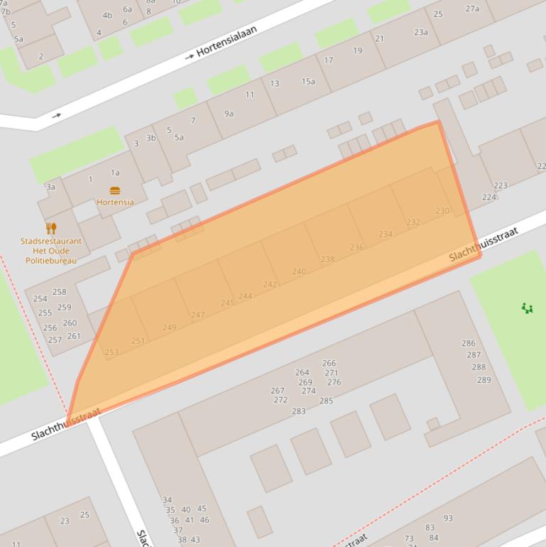 Kaart van postcodegebied 9713MN.