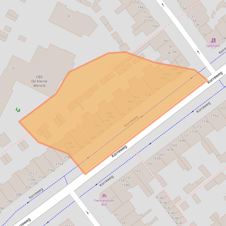 Kaart van postcodegebied 9715AN.