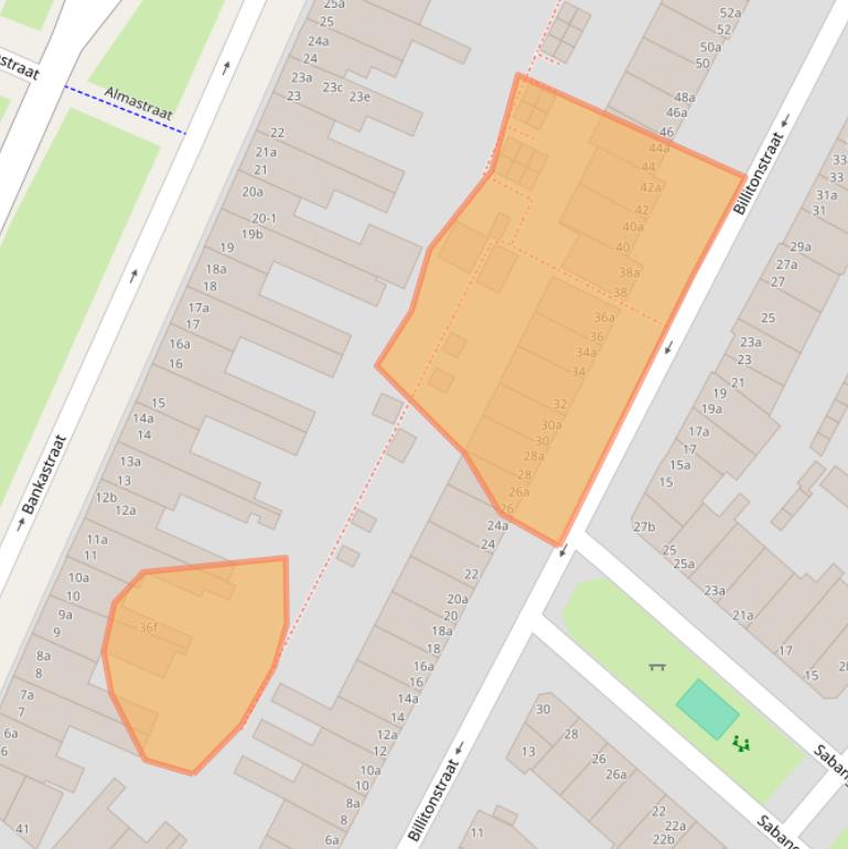 Kaart van postcodegebied 9715ET.