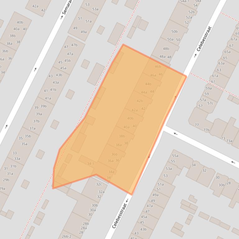 Kaart van postcodegebied 9715JH.