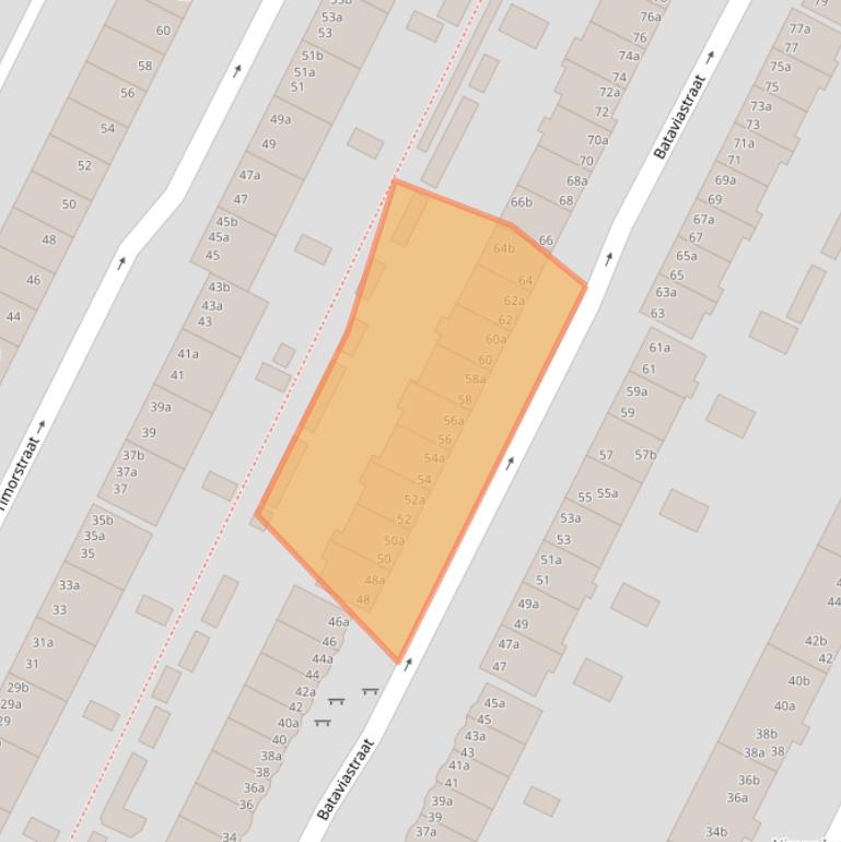 Kaart van postcodegebied 9715KR.