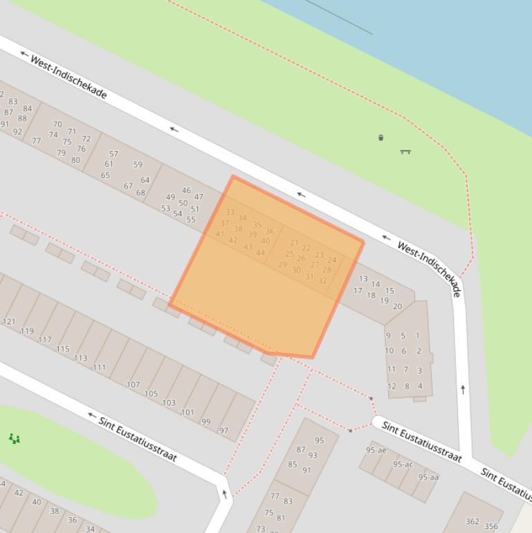 Kaart van postcodegebied 9715TB.