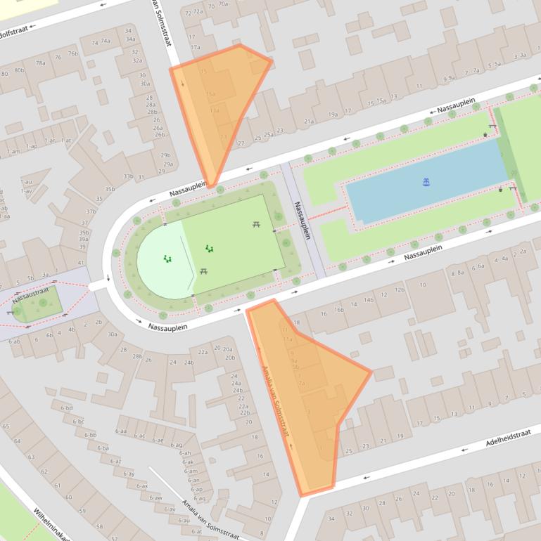 Kaart van postcodegebied 9717AL.