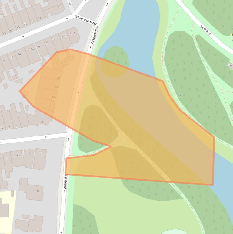 Kaart van postcodegebied 9717CD.