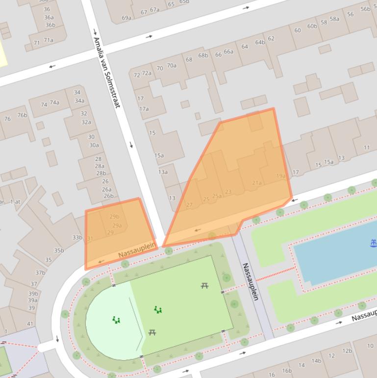 Kaart van postcodegebied 9717CN.