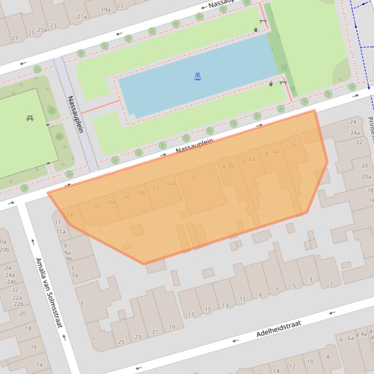 Kaart van postcodegebied 9717CR.