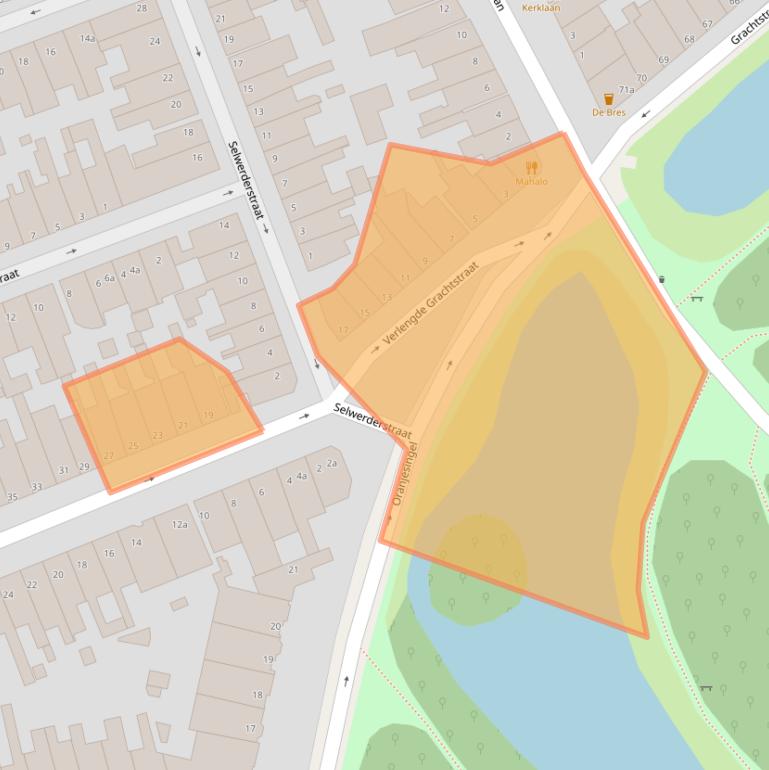 Kaart van postcodegebied 9717GD.