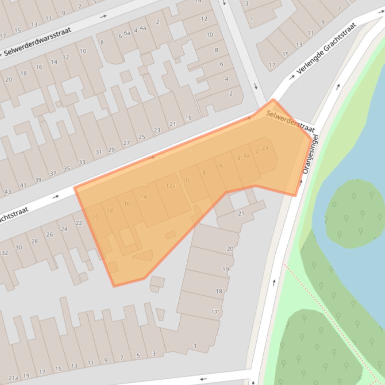 Kaart van postcodegebied 9717GG.