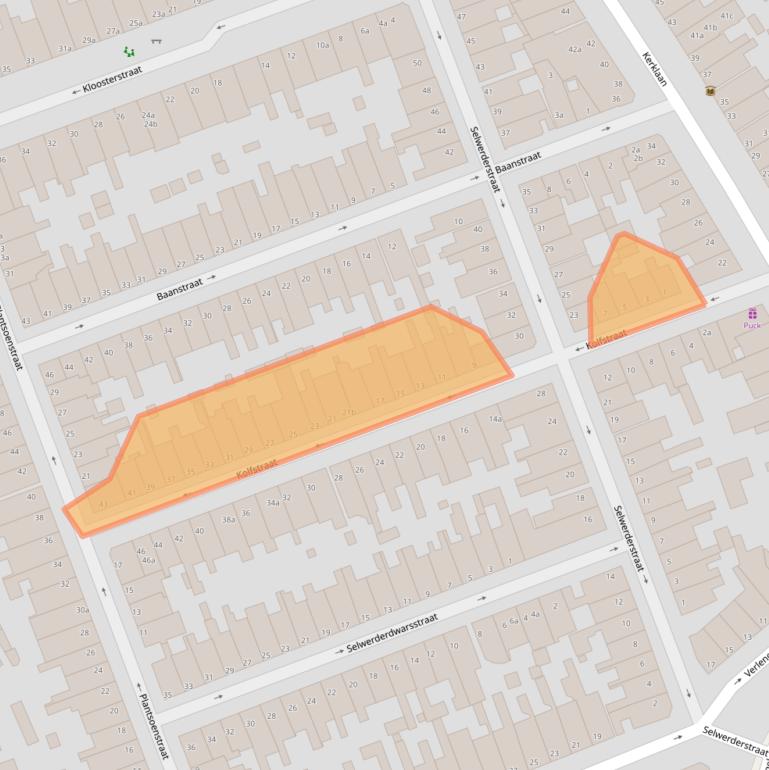 Kaart van postcodegebied 9717GP.