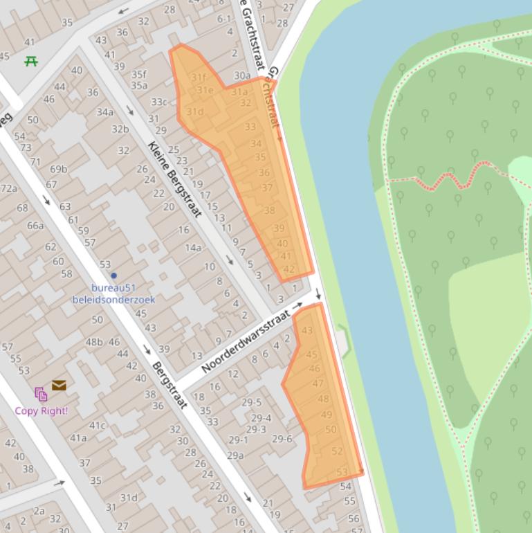 Kaart van postcodegebied 9717HK.