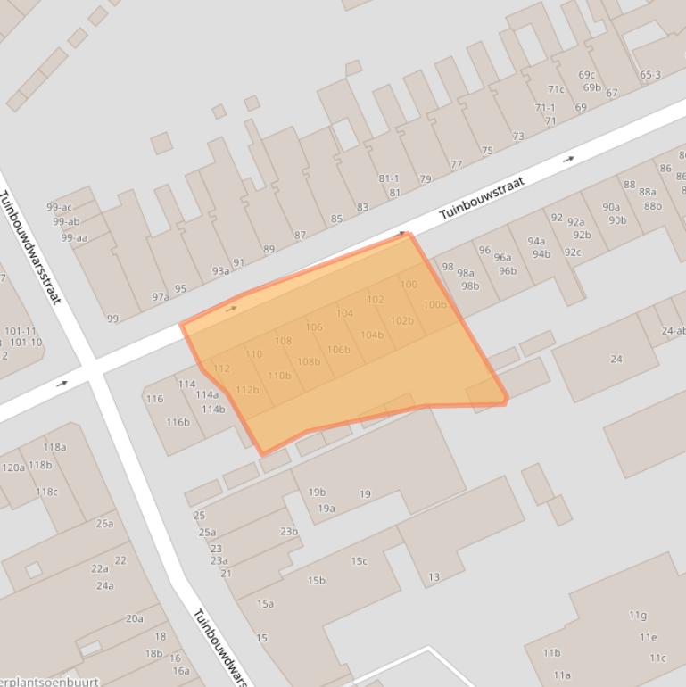 Kaart van postcodegebied 9717JN.