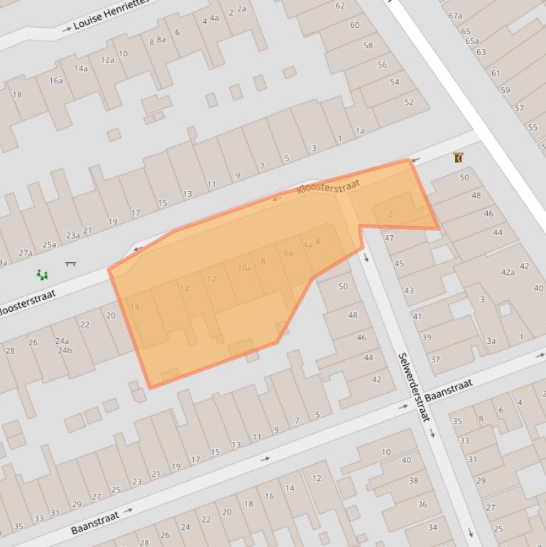 Kaart van postcodegebied 9717LD.