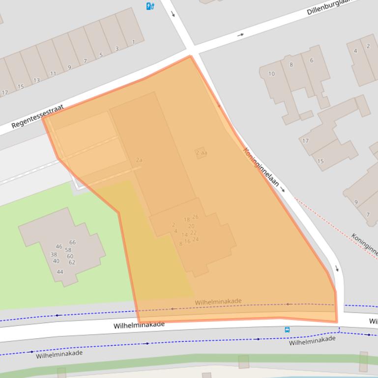 Kaart van postcodegebied 9717MA.