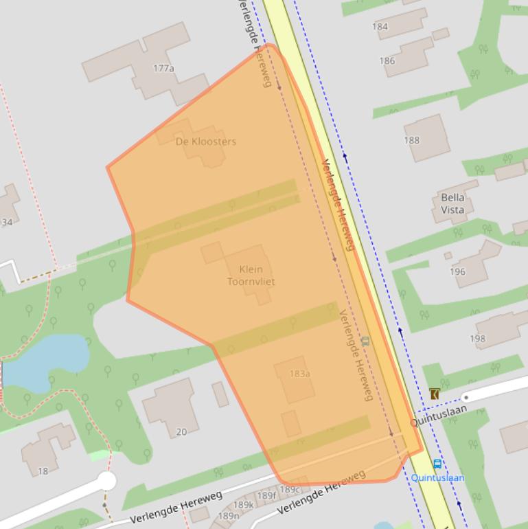 Kaart van postcodegebied 9721AR.