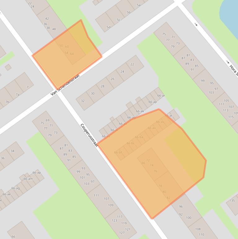 Kaart van postcodegebied 9721JH.