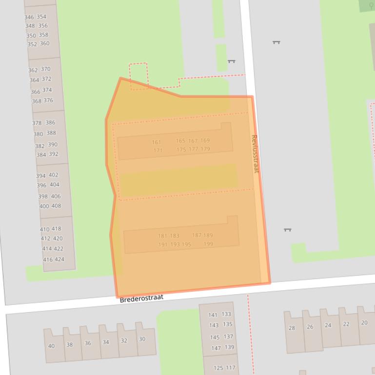 Kaart van postcodegebied 9721KS.