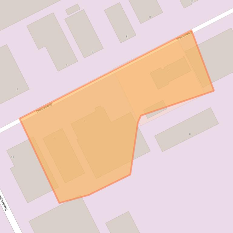 Kaart van postcodegebied 9723TC.