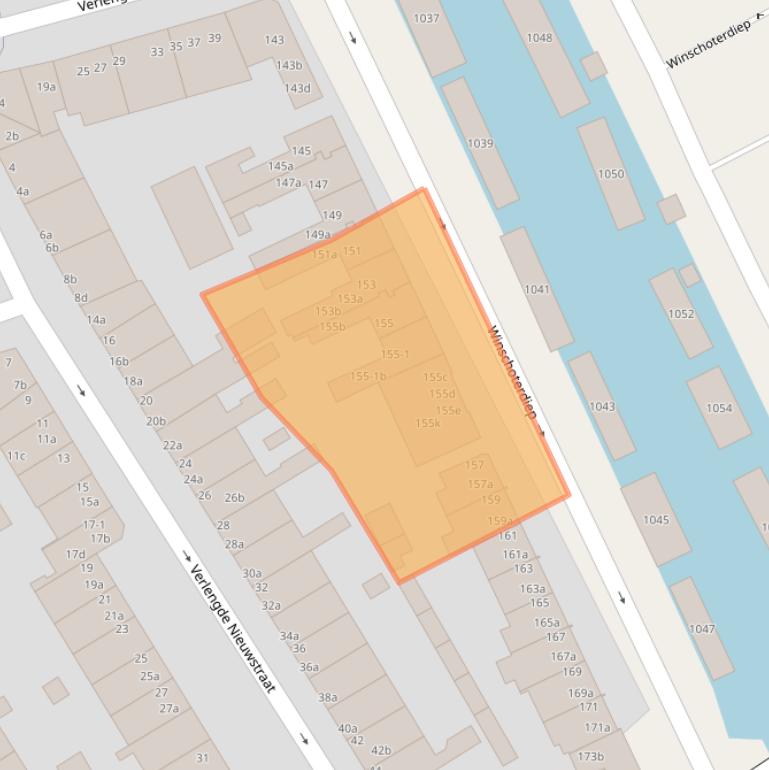 Kaart van postcodegebied 9724GR.