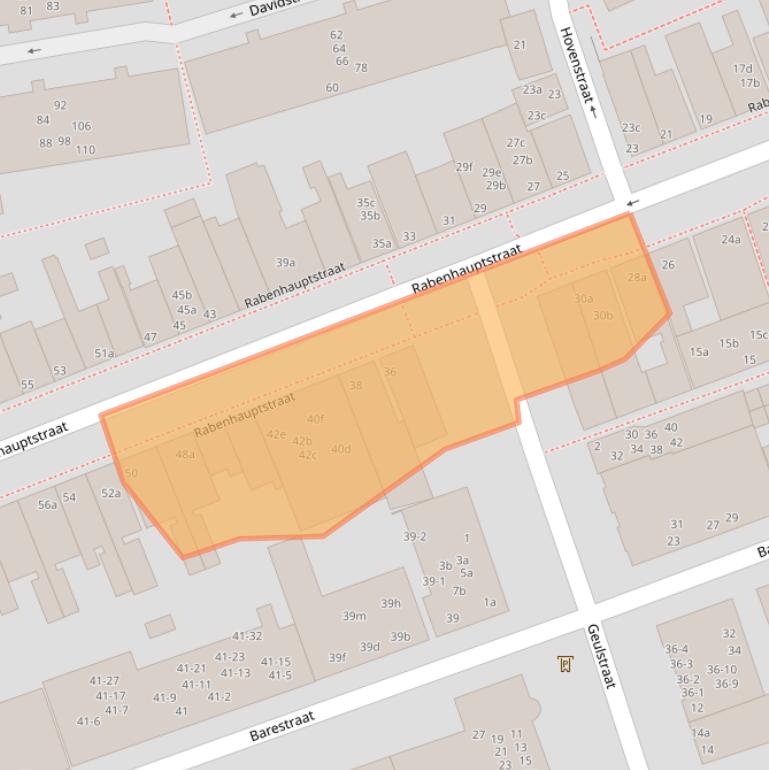 Kaart van postcodegebied 9725CE.