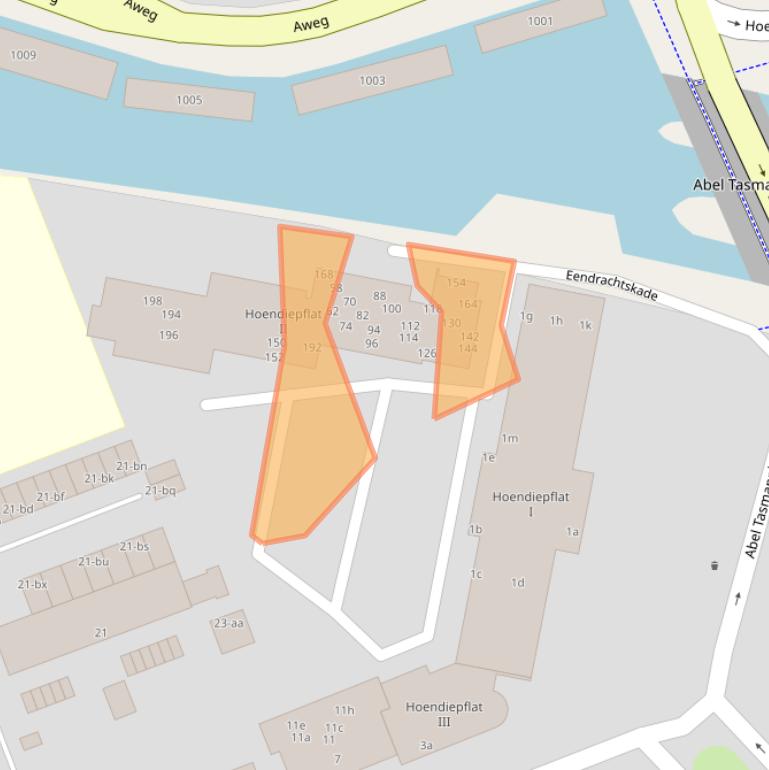 Kaart van postcodegebied 9726DB.