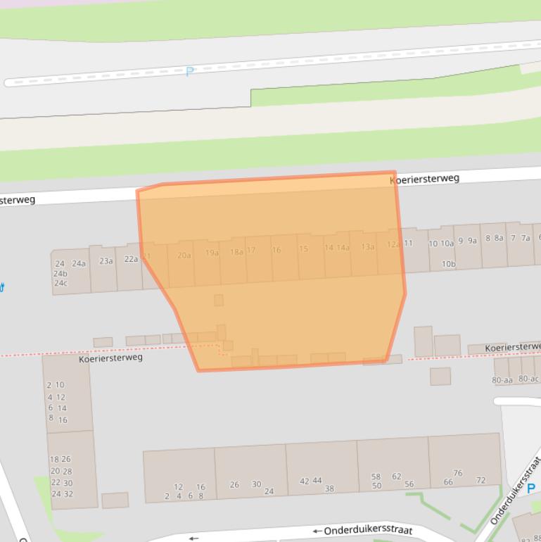 Kaart van postcodegebied 9727AB.