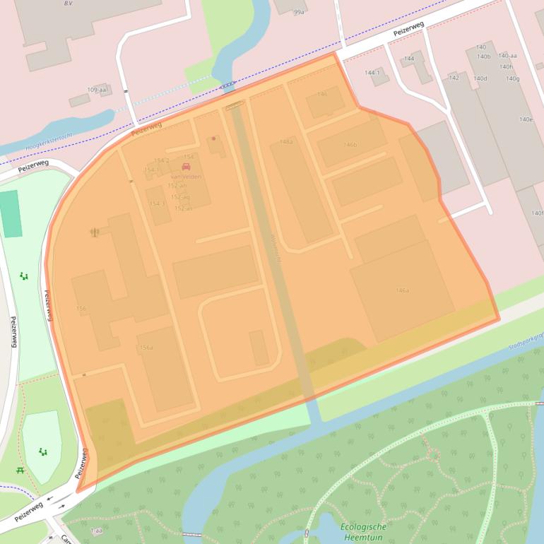 Kaart van postcodegebied 9727AR.