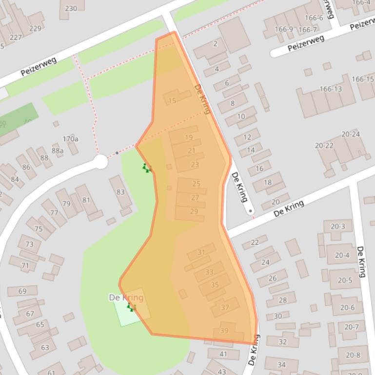Kaart van postcodegebied 9727AV.