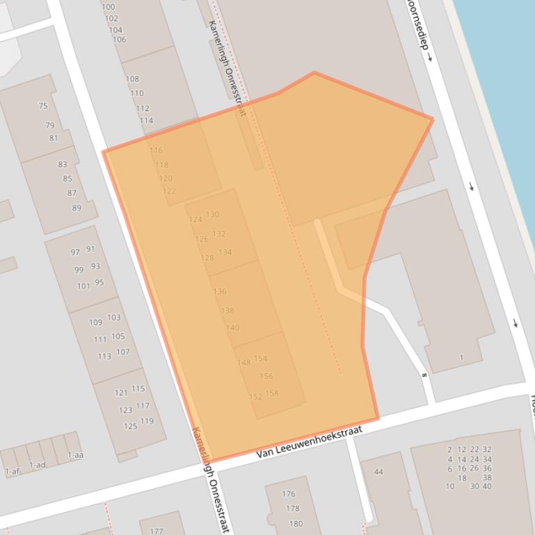 Kaart van postcodegebied 9727HR.