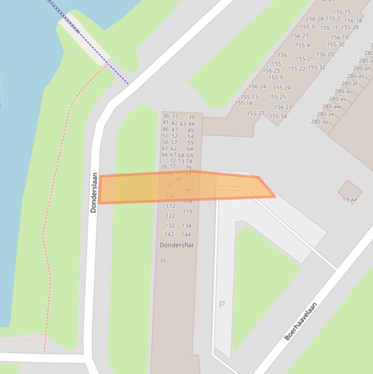 Kaart van postcodegebied 9728KT.