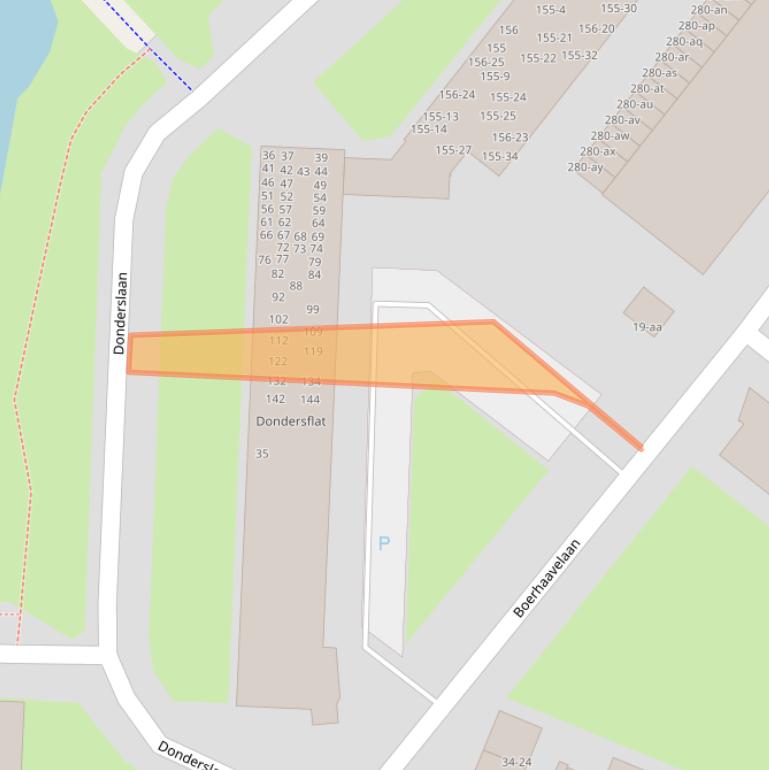 Kaart van postcodegebied 9728KV.