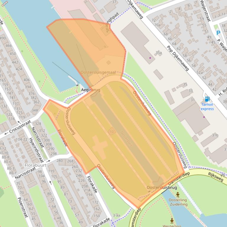 Kaart van postcodegebied 9731AV.