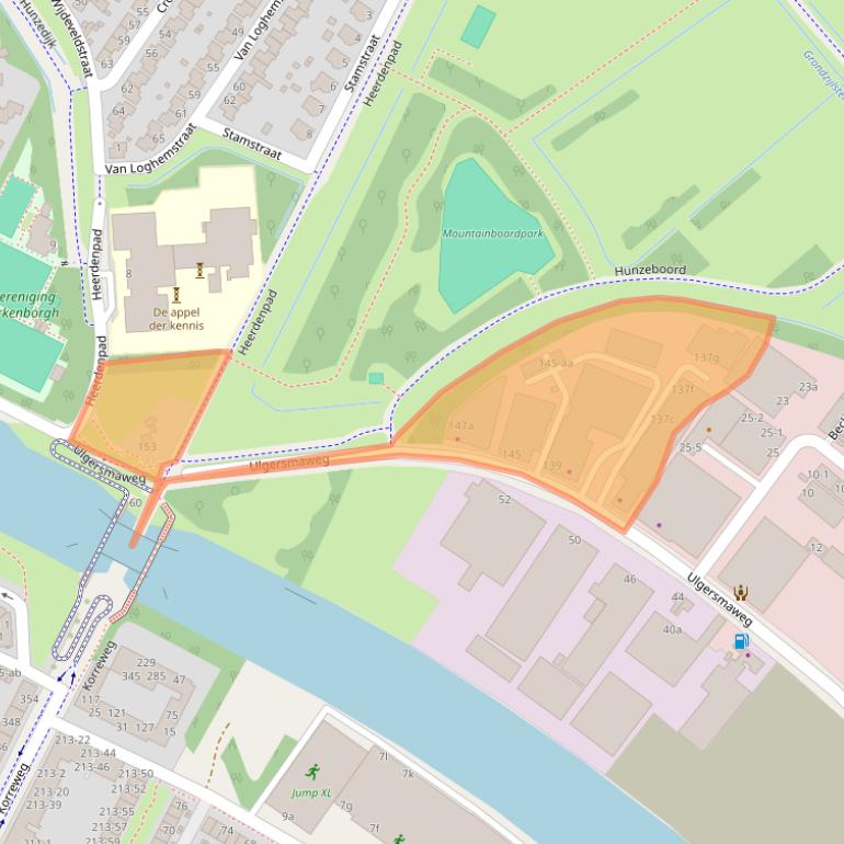 Kaart van postcodegebied 9731BR.