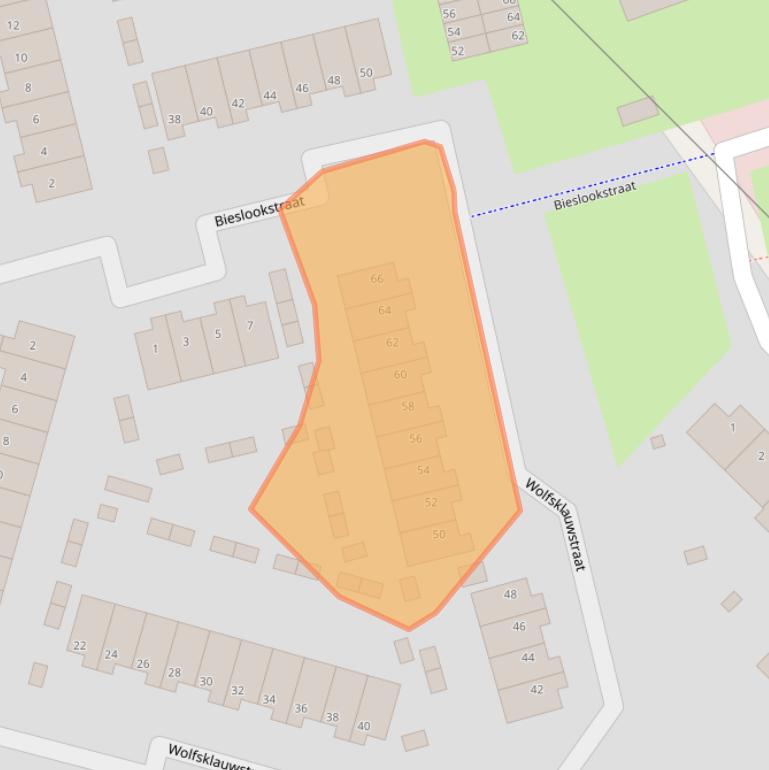 Kaart van postcodegebied 9731HC.