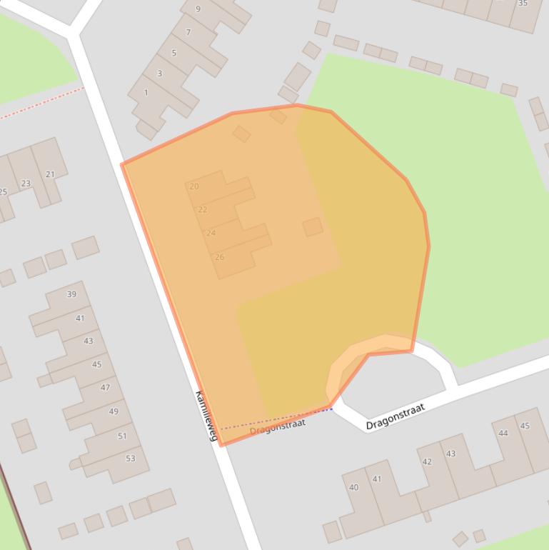 Kaart van postcodegebied 9731JH.