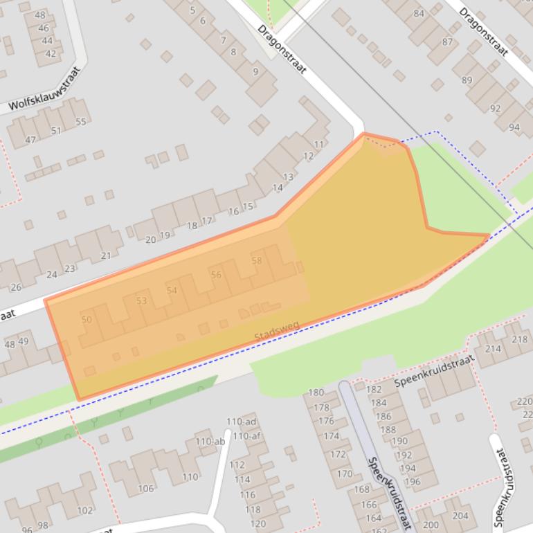 Kaart van postcodegebied 9731JN.