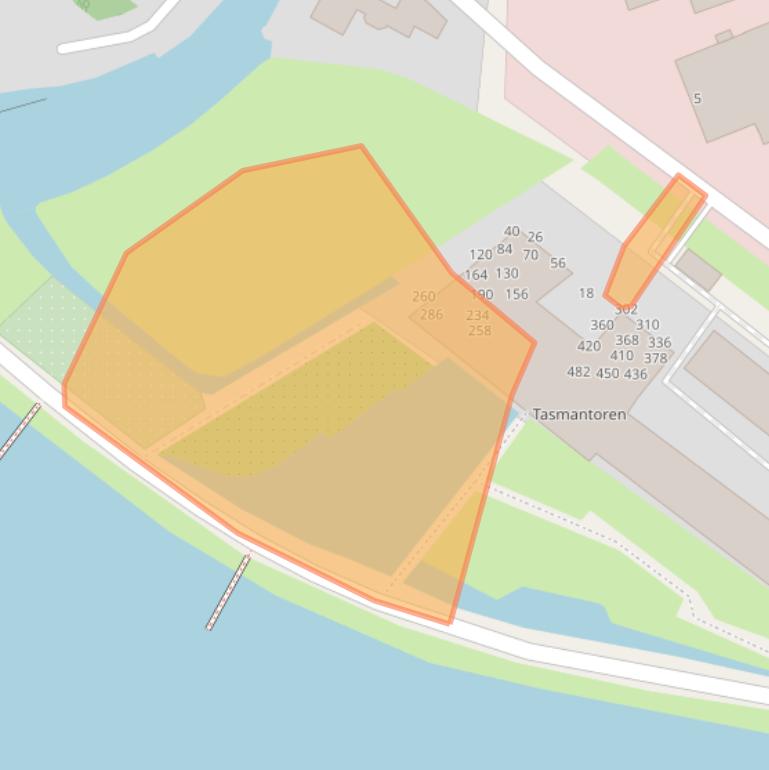 Kaart van postcodegebied 9731NC.