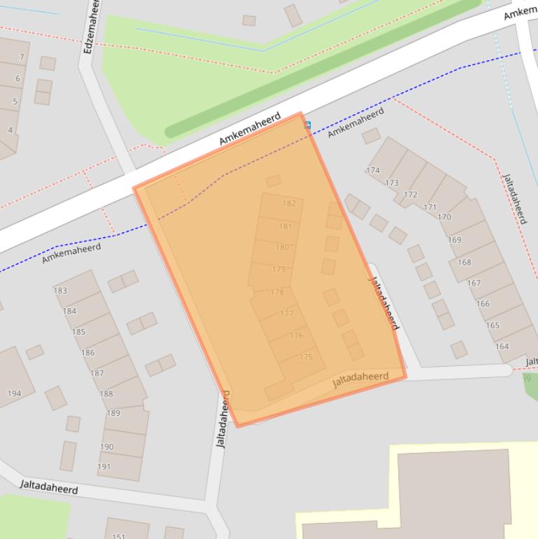 Kaart van postcodegebied 9737HM.