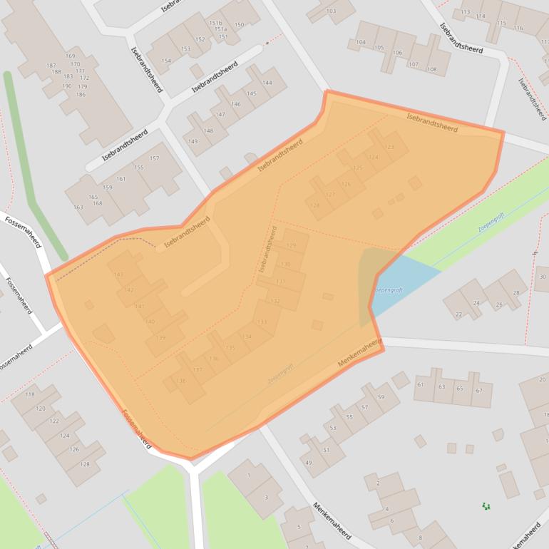 Kaart van postcodegebied 9737LM.