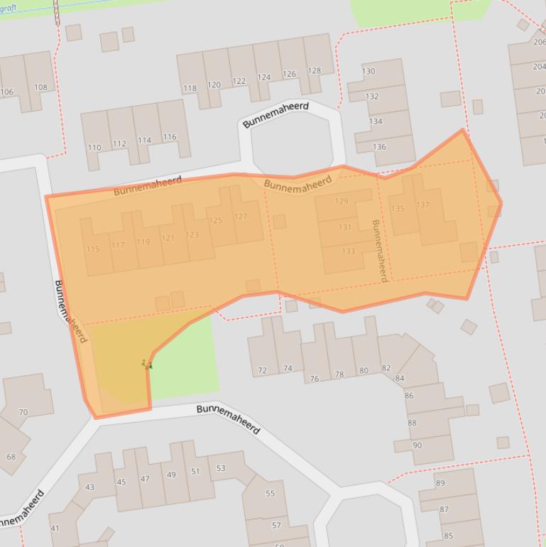 Kaart van postcodegebied 9737RM.