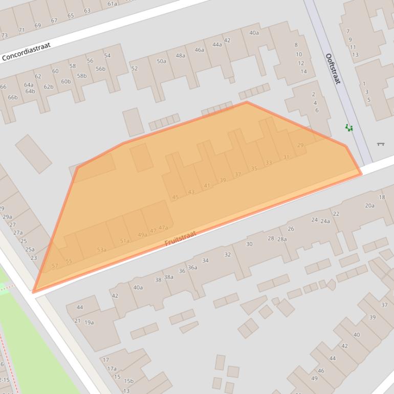 Kaart van postcodegebied 9741AM.