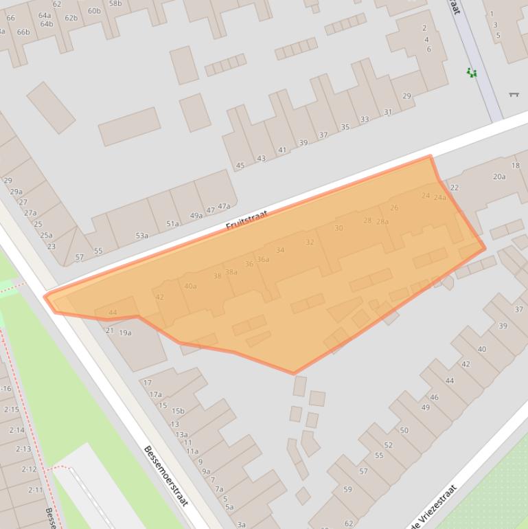 Kaart van postcodegebied 9741AP.