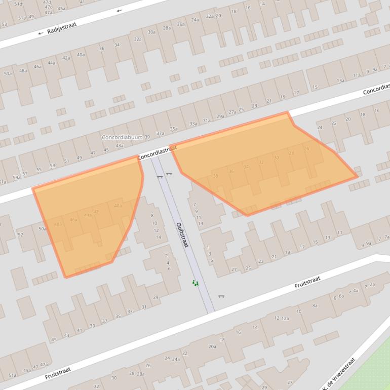 Kaart van postcodegebied 9741BG.