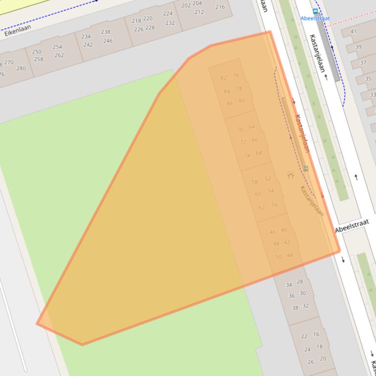 Kaart van postcodegebied 9741CR.